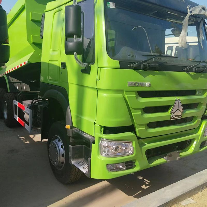 Howo kanan belok truk tempat pembuangan roda kemudi